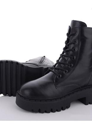 Демісезонні черевики жіночі Seven FA777818/41 Чорні 41 розмір