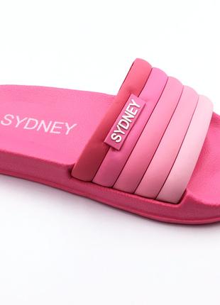 Шльопки для дівчаток Sydney 649-56Gr/31 Рожеві 31 розмір
