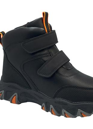 Зимові черевики для хлопчиків BESSKY BM3124/34 Чорні 34 розмір