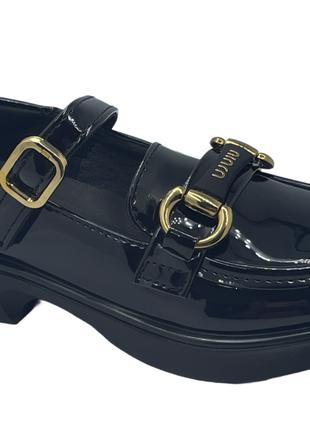 Туфли для девочек Clibee DB70202/30 Черный 30 размер