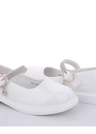 Туфлі для дівчаток APAWWA AMC540/37 Білі 37 розмір