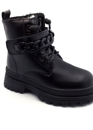 Зимові черевики для дівчаток Clibee H308B/27 Чорні 27 розмір