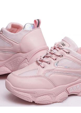 Кросівки для дівчаток Prime-Opt DN818-81/36 Рожеві 36 розмір