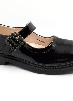 Туфлі для дівчаток APAWWA MC285-1/34 Чорні 34 розмір