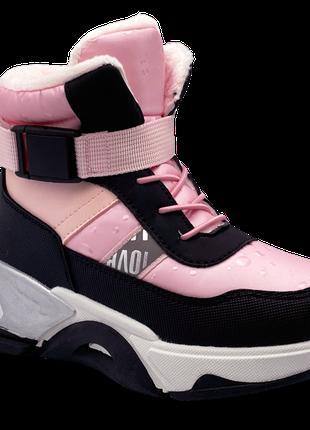 Зимові черевики для дівчаток Флип F0567B/27 Рожеві 27 розмір