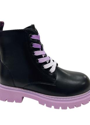 Зимові черевики для дівчаток Clibee HB380b/27 Чорні 27 розмір