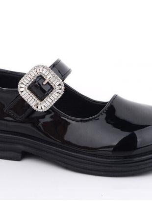 Туфли для девочек Fashion X615-15/26 Черный 26 размер