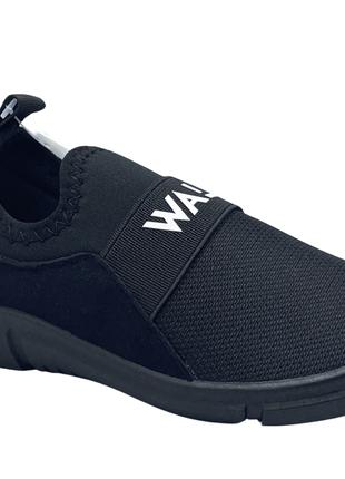 Текстильные кросовки для мальчиков Waldi 256-0208/28 Черный 28...
