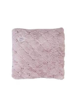 Декоративная подушка в ромбы 45х45 см розовая Lidl
