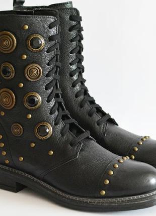 Кожаные ботинки ALBANO Италия оригинал 37 новые