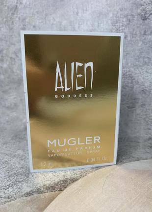 Пробник mugler alien goddess