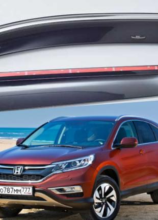 Дефлекторы окон ветровики для авто Honda CR-V 2012-2017 (скотч...