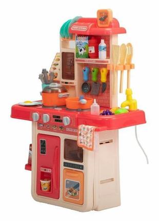 Дитяча ігрова кухня spoko sp-60 з мийкою, посудом і продуктами...