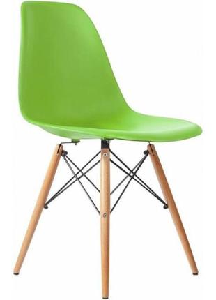 Крісло для кухні на ніжках bonro в-173 full kd зелене