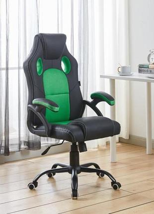 Крісло геймерське bonro bn-2022s зелене