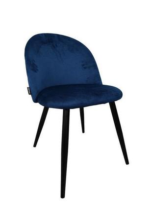 Стілець крісло для кухні, вітальні, кафе bonro b-659 синє