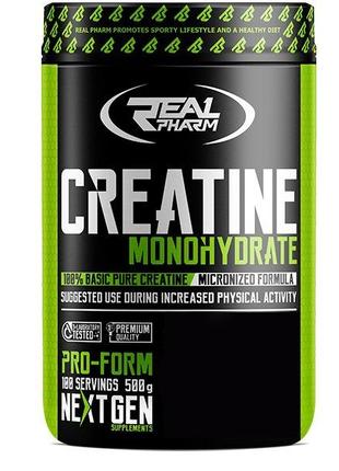 Креатин Real Pharm Creatine Monohydrate, 500 грамм Лесные ягоды