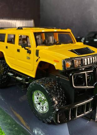 Джип на радиоуправлении Hummer 5.7 Желтый. Машинка на пульте, ...