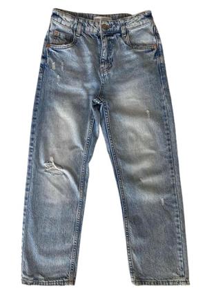 Zara джинсы на девочку, размер 152, состояние новых