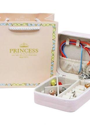 Набор для создания украшений в ящике "Princess" (бежевый)