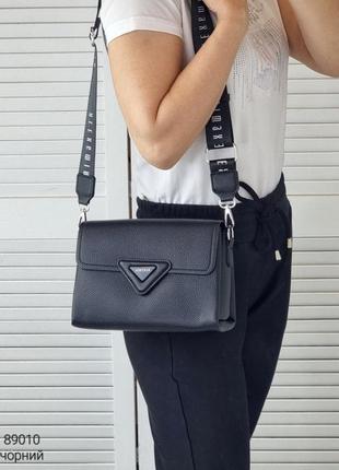 Женская качественная сумочка, стильный клатч из эко кожи на 3 ...