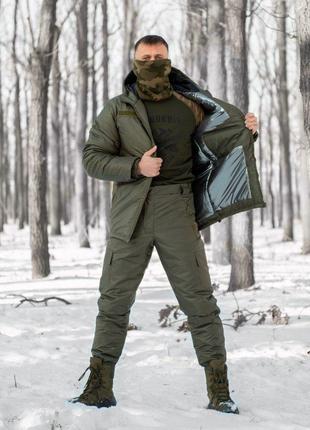 Зимний водонепроницаемый тактический костюм leader OMNI-HEAT В...