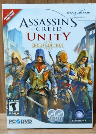 Диск для ПК Assassin's Creed Unity Gold Edition
