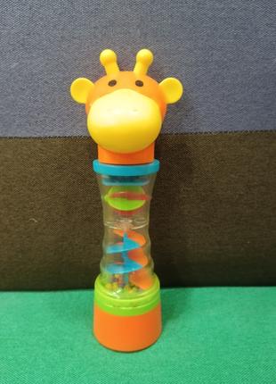 Успокаивающая игрушка-погремушка Happy Baby Clacky Шум дождя 30