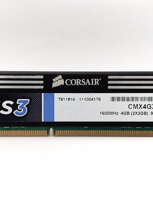 Оперативна пам'ять Corsair XMS3 DDR3 2Gb 1600MHz PC3-12800 (CM...