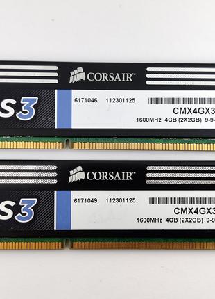 Комплект оперативной памяти Corsair XMS3 DDR3 4Gb (2*2Gb) 1600...