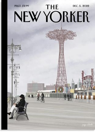 журналы New Yorker (2021-22), The Week, TIME, журнал Нью-Йоркер