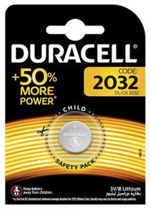 Батарея Duracell CR2032 батарейка