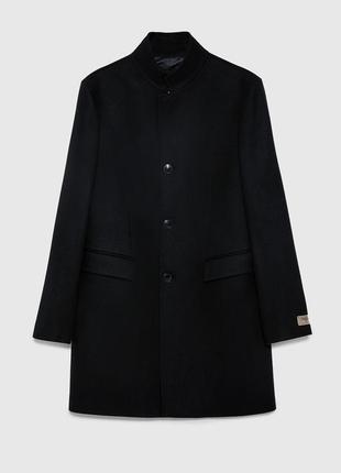 Вовняне пальто zara, розмір xl