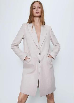 Женское пальто zara, размеры s, m