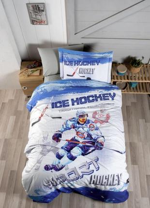 First Сhoice Hockey подростковое постельное белье ранфорс Delu...