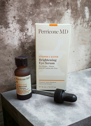 Perricone md vitamin c ester brightening eye serum осветляющая...