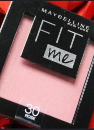 Maybelline fit me! blush рум'яна для обличчя