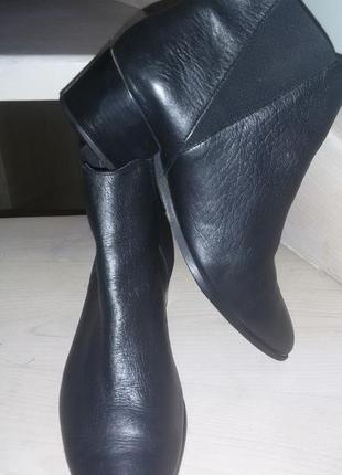 Кожаные ботинки-челси бренда pavement (дания) размер 39 (25,5 см)