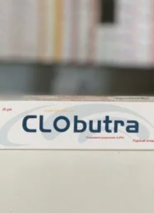 Clobutra Клобутра 0,05% крем Псоріаз екзема 25 гр Єгипет