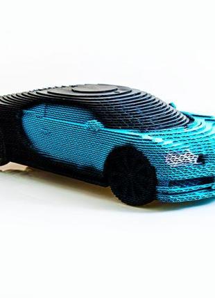3D Пазл Картонный Daisy Спорткар Bugatti 101 деталь