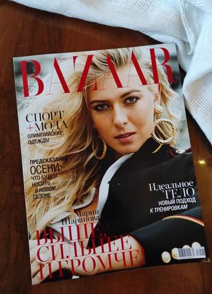 Журнал bazaar ,август 2012