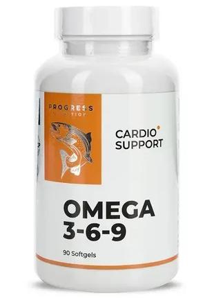 Омега 3 6 9 Progress Nutrition Omega 3-6-9 90 капсул