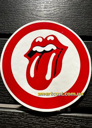 Наклейка автомобильная Rolling Stones язык