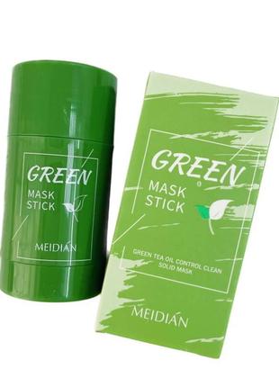 Очищающая маска стик зеленый чай удаление черных точек