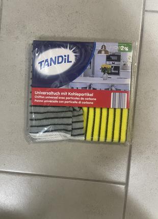 Микрофибра Tandil для уборки дома без разводов 2 шт