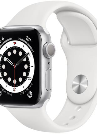 Смарт-часы Apple Watch Series 6 44mm Silver Aluminum Case with...