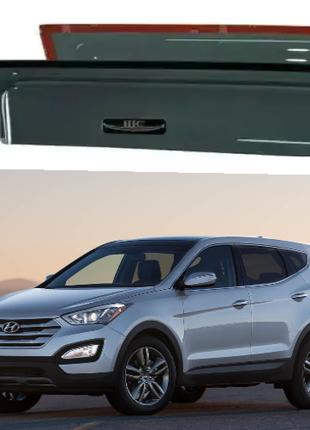 Дефлекторы окон ветровики для авто Hyundai Santa Fe 2012-2018 ...