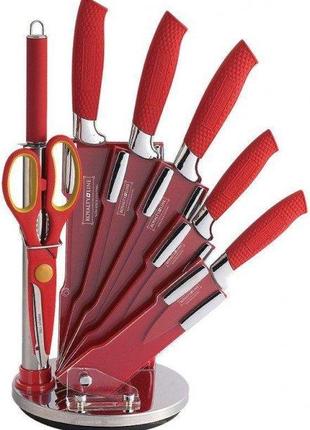 Набор ножей Royalty Line RL-RED8-W Red