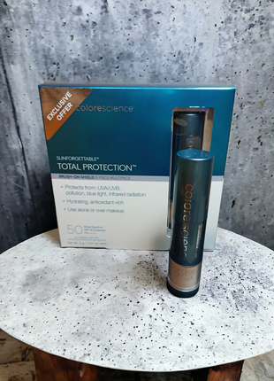 Солнцезащитная рассыпчатая пудра spf 50 colorescience sunforge...