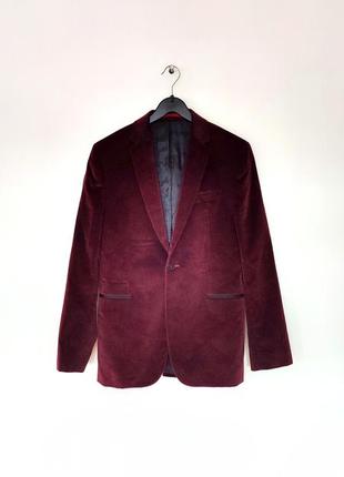 Paul smith пиджак бордовый велюровый бархатный бархат мужской ...